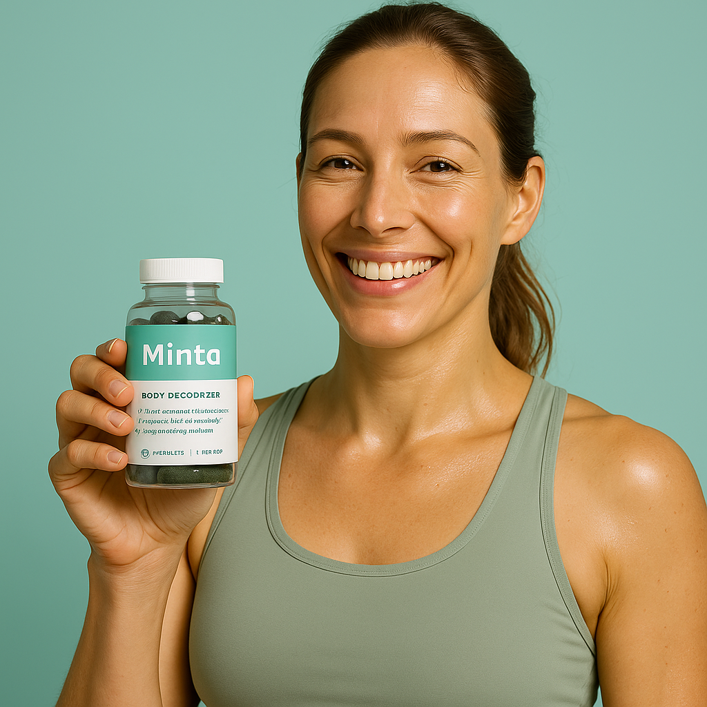 Minta - Naturlig deodorant kosttillskott