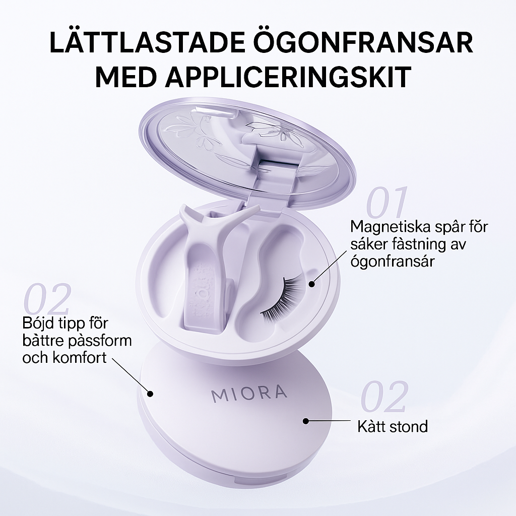 MIORA - Magnetiska Ögonfransar